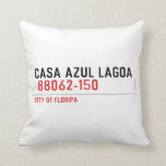CASA AZUL LAGOA   Pillows