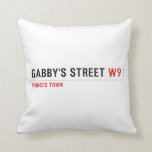 gabby's street  Pillows