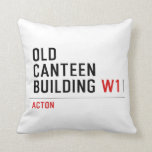 Old  Canteen  building  Pillows