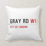 GRAY RD  Pillows