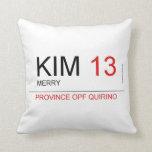 KIM  Pillows
