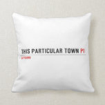 This Particular Town  Pillows