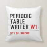 Periodic Table Writer  Pillows