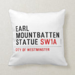 earl mountbatten statue  Pillows