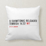 Dj shimtonic reloaded Tembisa 1632  Pillows