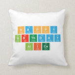 happy
 birthday
 alice  Pillows