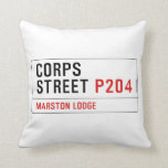 Corps Street  Pillows