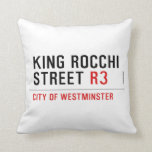 king Rocchi Street  Pillows