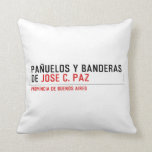 PaÑuelos y Banderas DE  Pillows