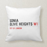 Sonia olive heights  Pillows