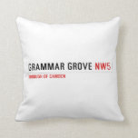 Grammar Grove  Pillows