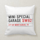 MINI SPECIAL GARAGE  Pillows