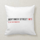 Mortimer Street  Pillows