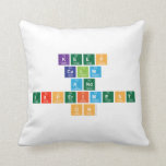 Keep
 calm
 and 
 experiment
 on  Pillows