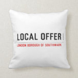 Local offer  Pillows