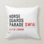 horse guards parade  Pillows