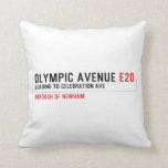 Olympic Avenue  Pillows
