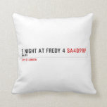 5 night at fredy 4  Pillows