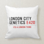 LONDON CITY  GENETICS  Pillows