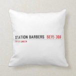 Station barbers   Pillows