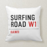 Surfing Road  Pillows