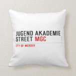 jugend akademie Street  Pillows