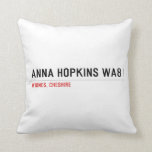 Anna Hopkins WA8  Pillows