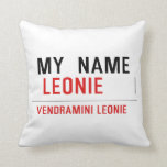 my  Name   Pillows