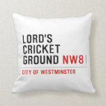LORD'S CRICKET GROUND  Pillows