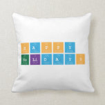 Happy 
 Holidays   Pillows