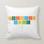 Periodic
 Table
   Pillows
