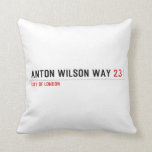 Anton Wilson Way  Pillows