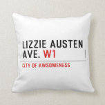 Lizzie Austen Ave.  Pillows
