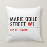Marie Odile  Street  Pillows