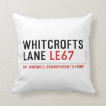 Whitcrofts Lane  Pillows