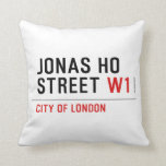 JONAS HO  STREET  Pillows