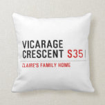 vicarage crescent  Pillows