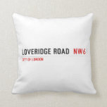 Loveridge Road   Pillows