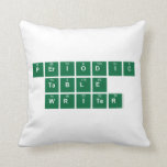 Periodic
 Table
 Writer  Pillows