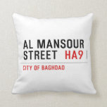 Al Mansour  Street   Pillows