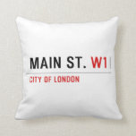 Main St.  Pillows