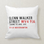 glenn walker street  Pillows
