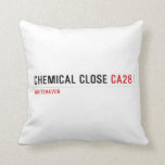 Chemical Close  Pillows