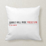 Cobble Hill Rise  Pillows