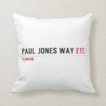 Paul Jones Way  Pillows