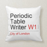 Periodic Table Writer  Pillows