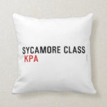 SYCAMORE CLASS   Pillows