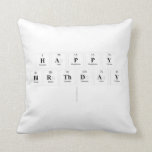 Happy
 Birthday
   Pillows