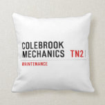 Colebrook Mechanics   Pillows