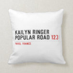 Kailyn ringer Popular road  Pillows